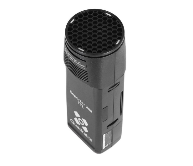 Quadralite Reporter 200 TTL Round Head Accessory Kit - 1489704 - zdjęcie 8